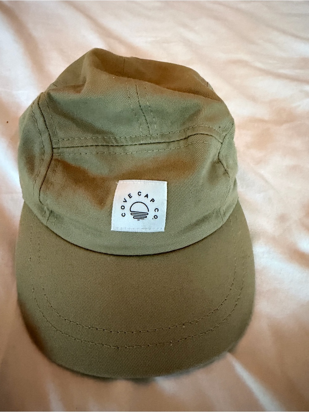 Cove Cap Co. in Olive Green, Casual Baseball Cap, size 3-4 years